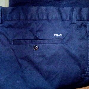 RLX Golf Ralph Lauren Mens Classic Fit Navy Polyester Golf Pant 42/32